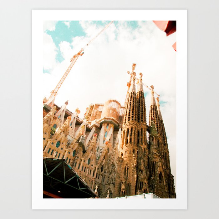 Photography Barcelona Art Print