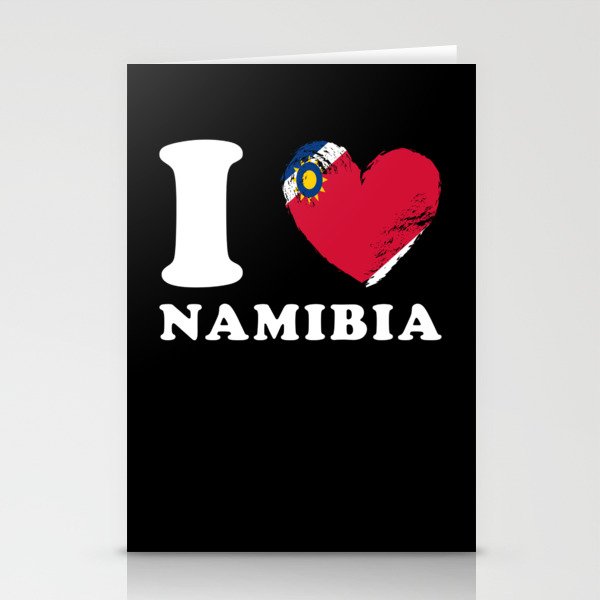 I Love Namibia Stationery Cards