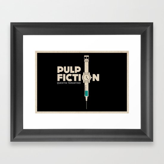 Pulp Fiction Framed Art Print