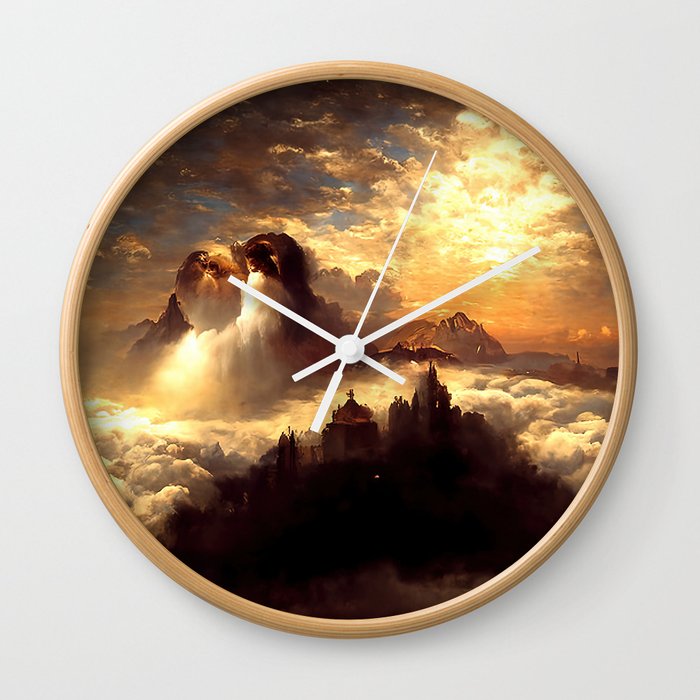 City of Heaven Wall Clock