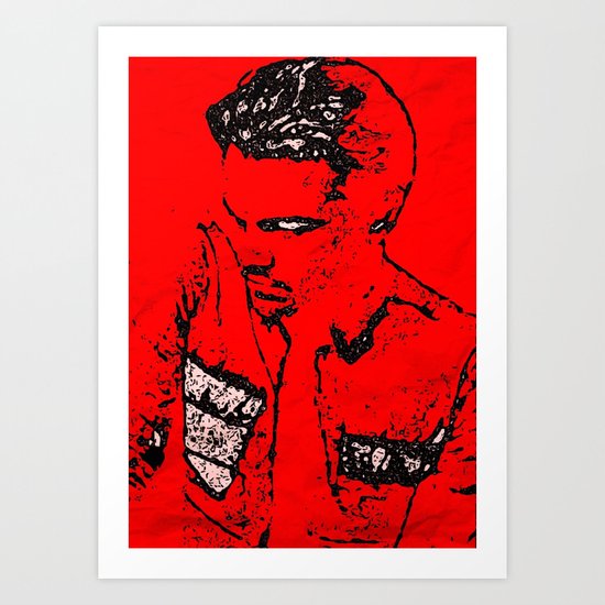 LEONARDO DICAPRIO BY Cd KIRVEN Art Print