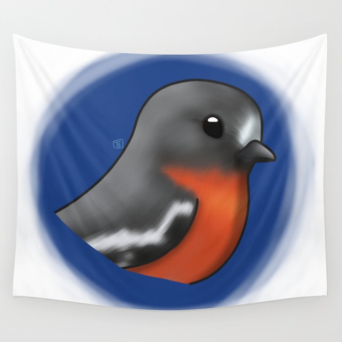 Australian Robin Wall Tapestry