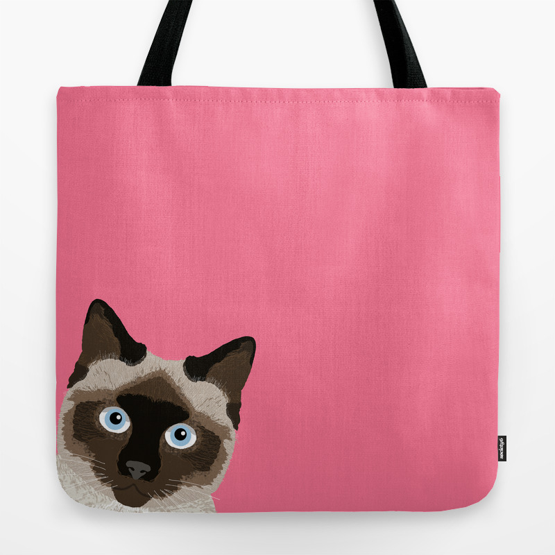 Peeking Siamese Cat Funny Cat Meme For Cat Lovers Cat Ladies
