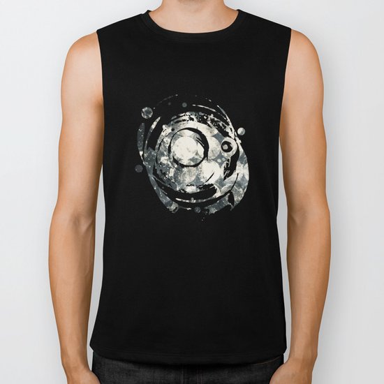 Glitch Biker Tank