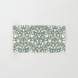 Woodland Squirrel Pattern Hand & Bath Towel