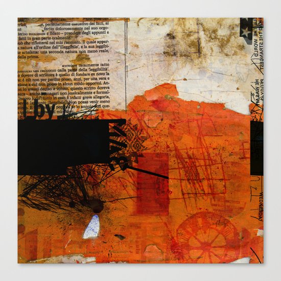 BABEL OVERDUBS IX Canvas Print