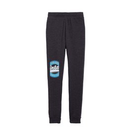 North Savo Finland retro logo. Kids Joggers