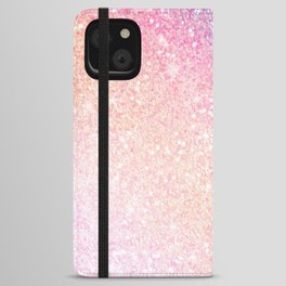 Ombre Glitter 21 iPhone Wallet Case