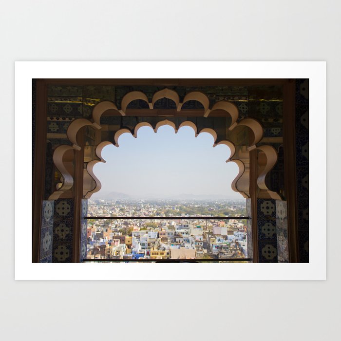 City Views from the City Palace Art Print