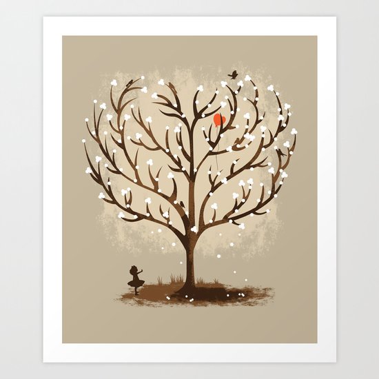 Catch in LOVE Art Print