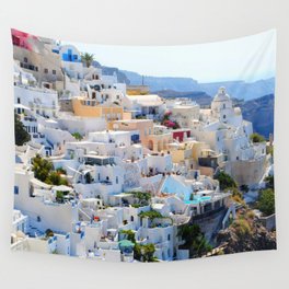 Santorini Island, Greece | Cyclades Islands | Mediterranean Sea | Greek Islands Photography 09 Wall Tapestry
