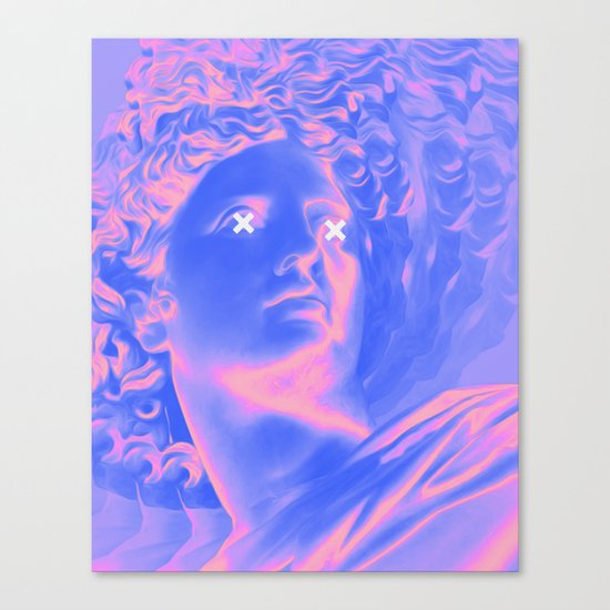 Coy Canvas Print
