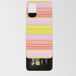 Hunter Jumper Spring Stripes Orange Skinny Android Card Case