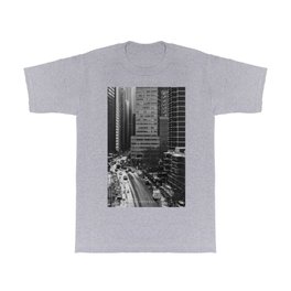 New York Black and White T Shirt