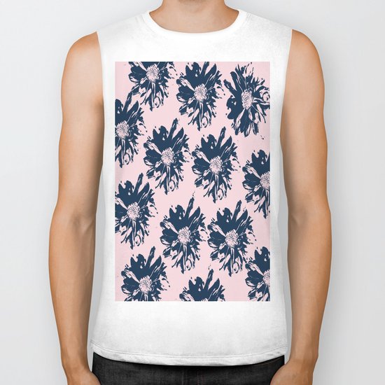 Abstract pattern Biker Tank