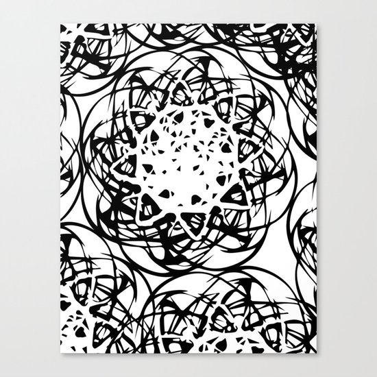 HOLLER OUT Canvas Print