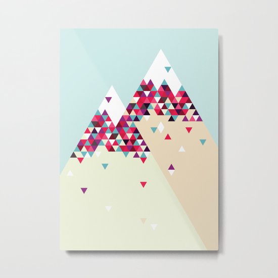 Twin Peaks Metal Print