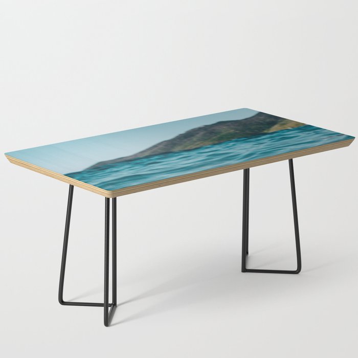 Brazil Photography - Blue Ocean By A Mountain Coffee Table