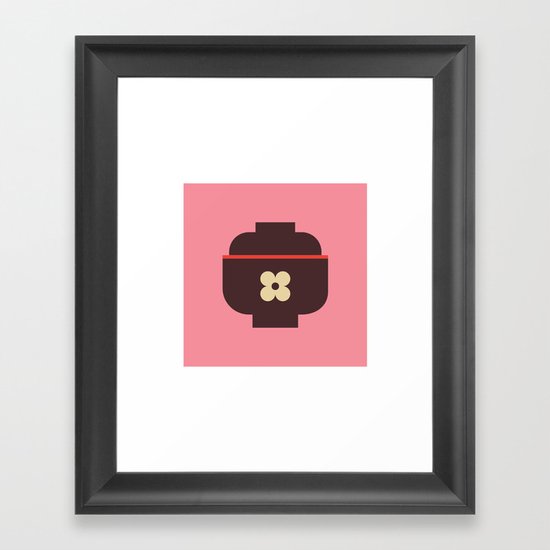 Japan Rice Bowl Framed Art Print