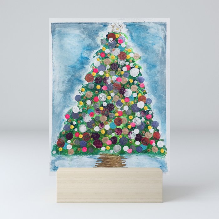 Merry Christmas Tree! Mini Art Print