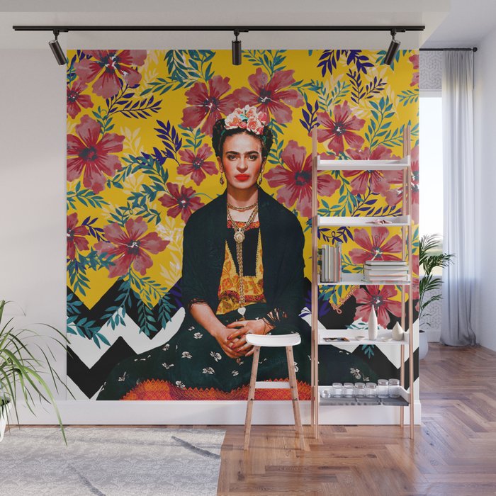 Frida Tropical Wall Mural