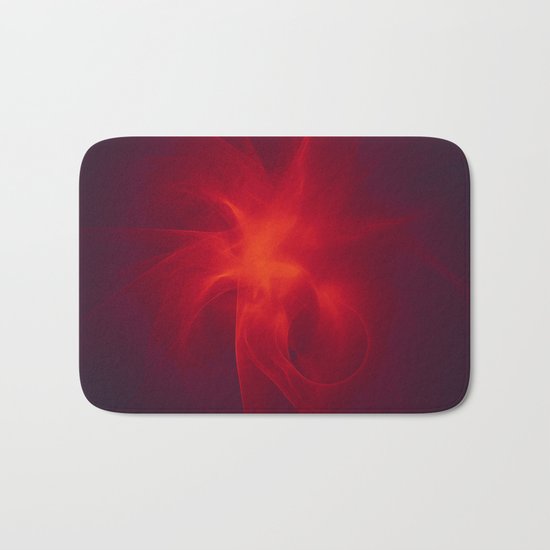 Flames Within Bath Mat
