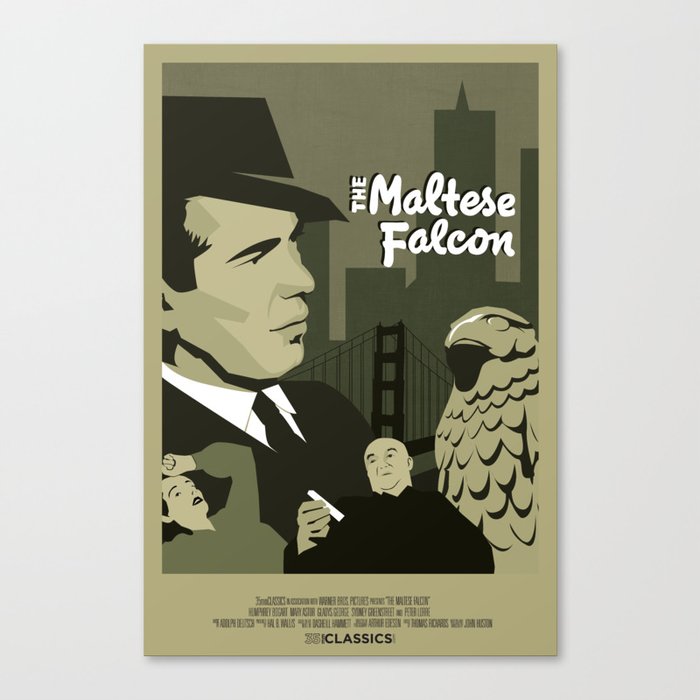 The Maltese Falcon Canvas Print