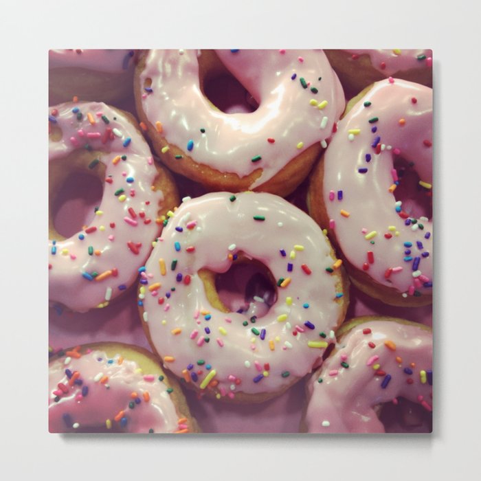 Donuts Metal Print