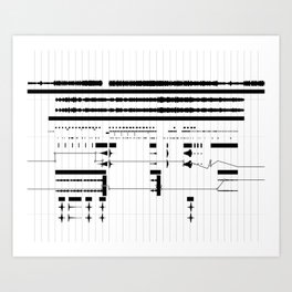 Music Production Art Print