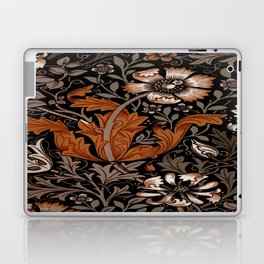 William Morris honeysucklea flower, William Morris floral design Laptop Skin