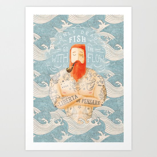 Sailor Art Print