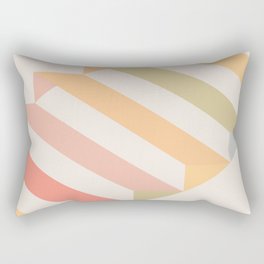 Geometric Terraces #3 Rectangular Pillow