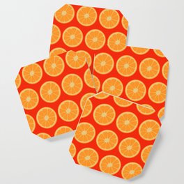 Oranges Pattern Coaster