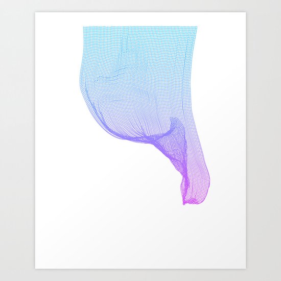 Curtain Art Print