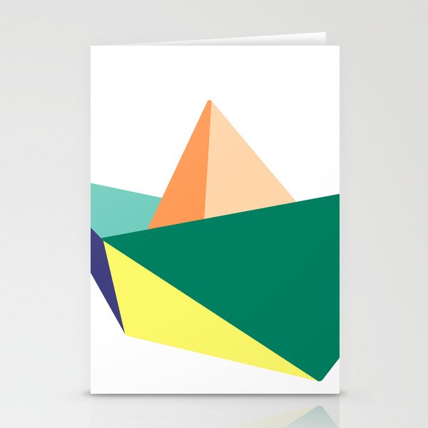 Fune, original colours on white Stationery Cards