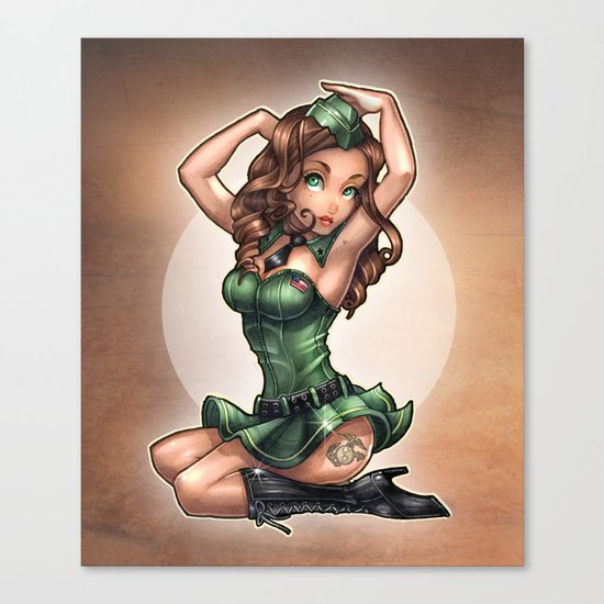 For the Troops Canvas Print
