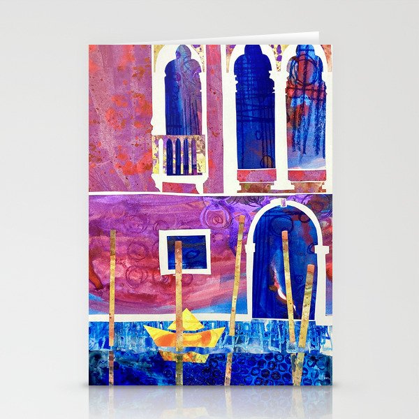 Venice facade Stationery Cards
