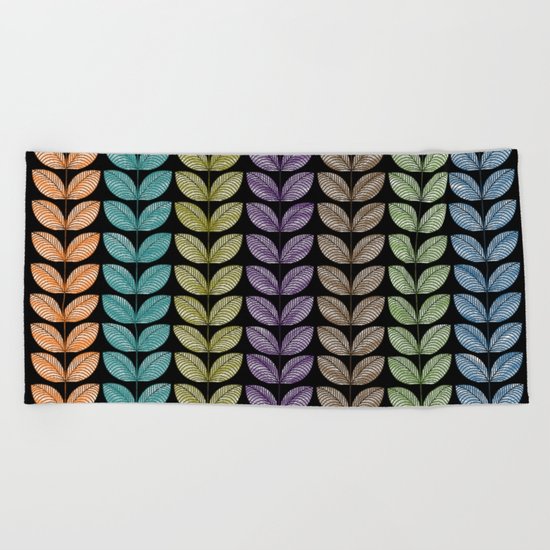 Leaf 15 Beach Towel