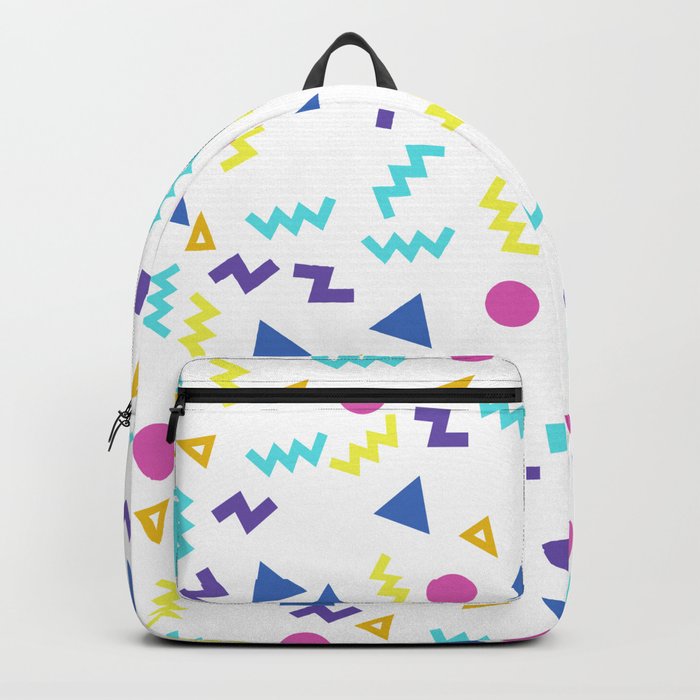 Nostalgic 80s 90s arcade / movie theatre / bowling alley / roller rink carpet Backpack