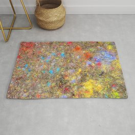 Aftermath of a Color Explosion Rug