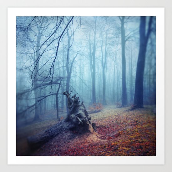 silent sadness Art Print