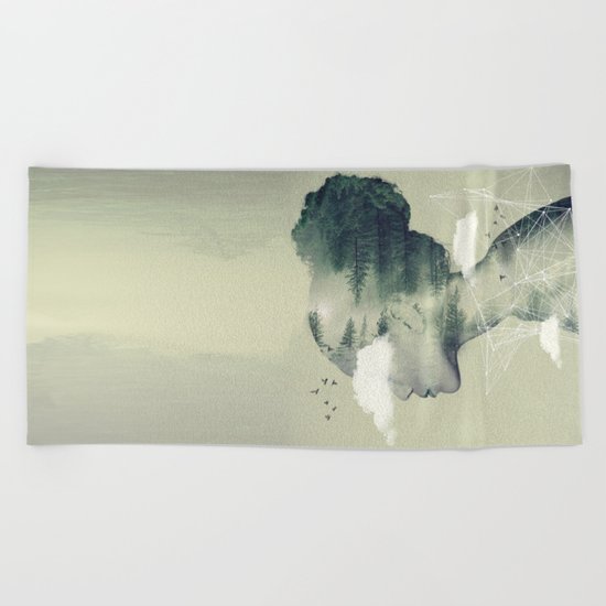 Geo Dress Beach Towel