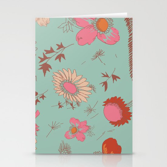 flowers Stationery Cards
