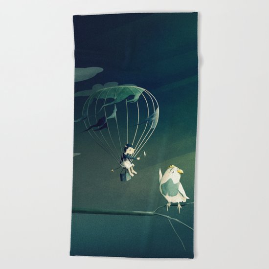 Good Old Fashioned Villain Beach Towel