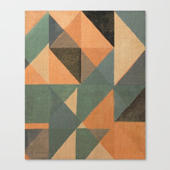 Trigonale 7 Canvas Print