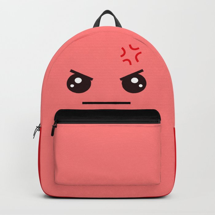 Kawaii face hotsell backpack