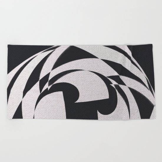 Shuriken Beach Towel