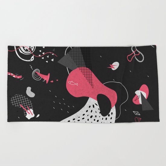 Pinky Promise? Beach Towel