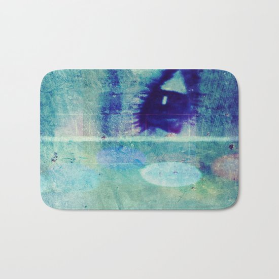 The Glaring Sea Bath Mat