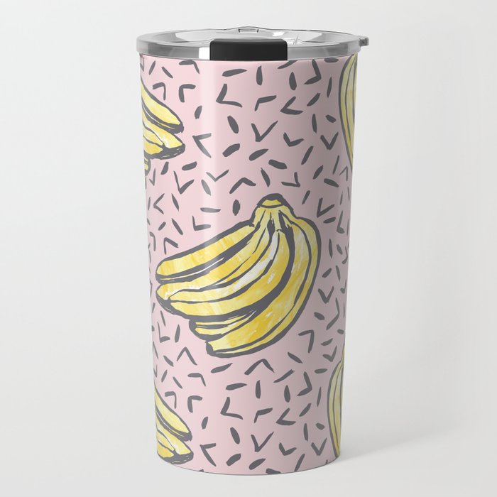 Go Bananas! (pink) Travel Mug